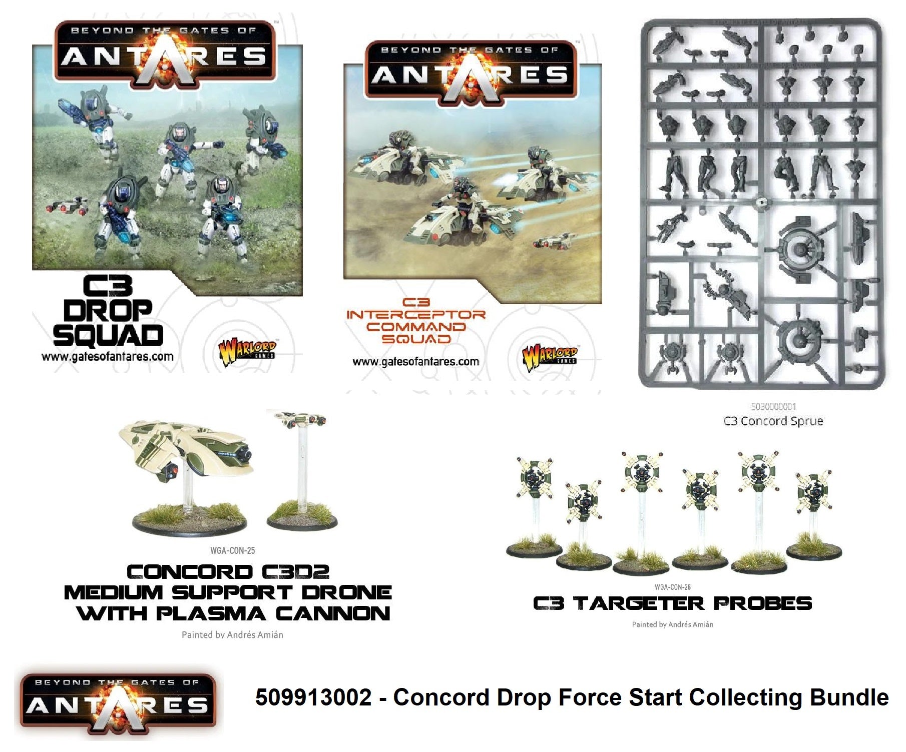 Concord C3 'Drop Force' Start Collecting Bundle