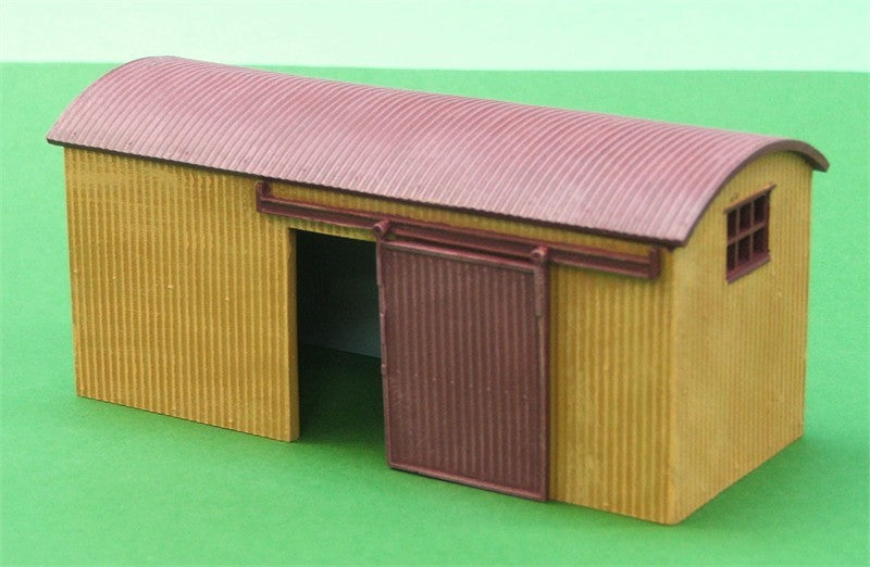GWR Corrugated Store Shed (20ft long including sliding doors)