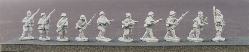 Russian Infantry Section Advancing
