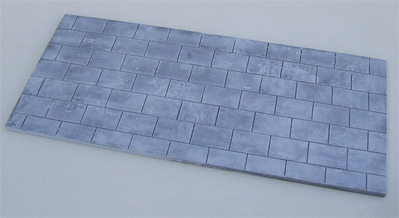 Platform panels of paving slabs
