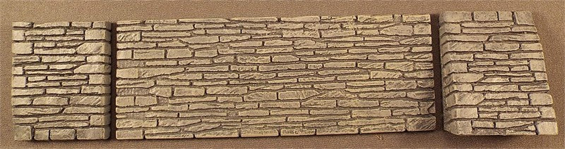 Low Stone Retaining Wall Panel
